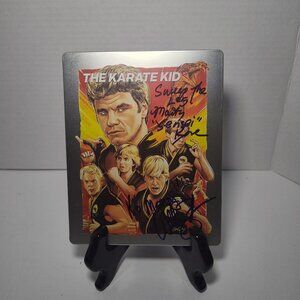 The Karate Kid Cobra Kai Steelbook Blu‑ray Double Signed – Limited Edition  RARE